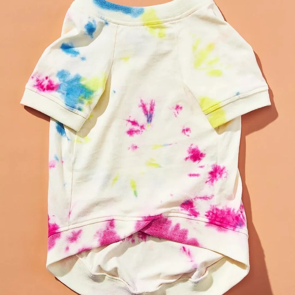 Anthropologie-Found-Tie-Dye Dog Shirt